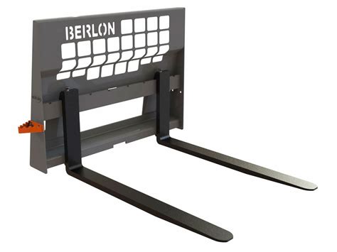 single pin mustang skid steer pallet forks|BERLON pallet forks for old style single pin MUSTANG skid steer .